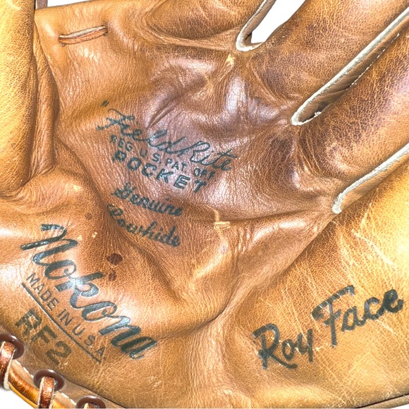 Vintage Roy Face Nokona Baseball Glove - Picture 7 of 7